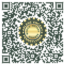 Arlene Notary QR Code